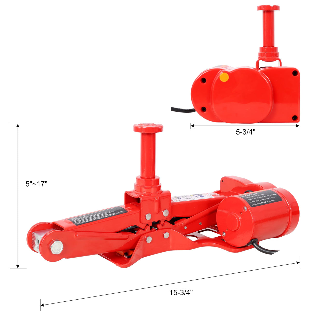 3 Ton 12V Electric Scissor Jack G84033