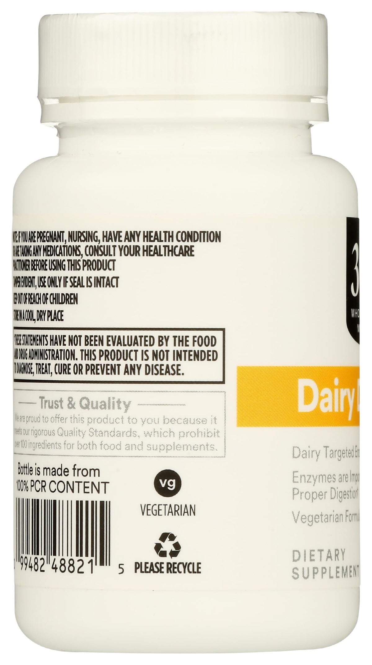 Dairy Digestive Enzymes 60 Count U6818