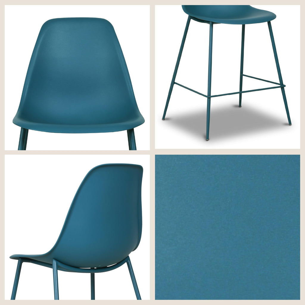 Set of 3 Counter Height Bar Stools L669258