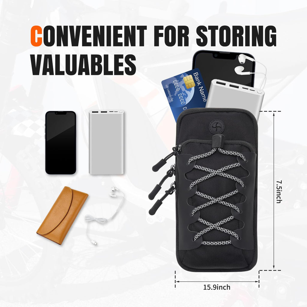 Black Dirt Bike Frame Bag H66846