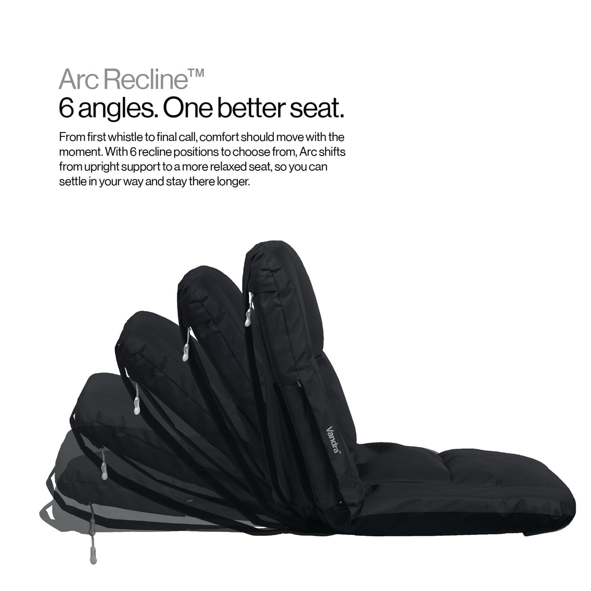 Wide Padded Bleacher Chair with Back Support S284