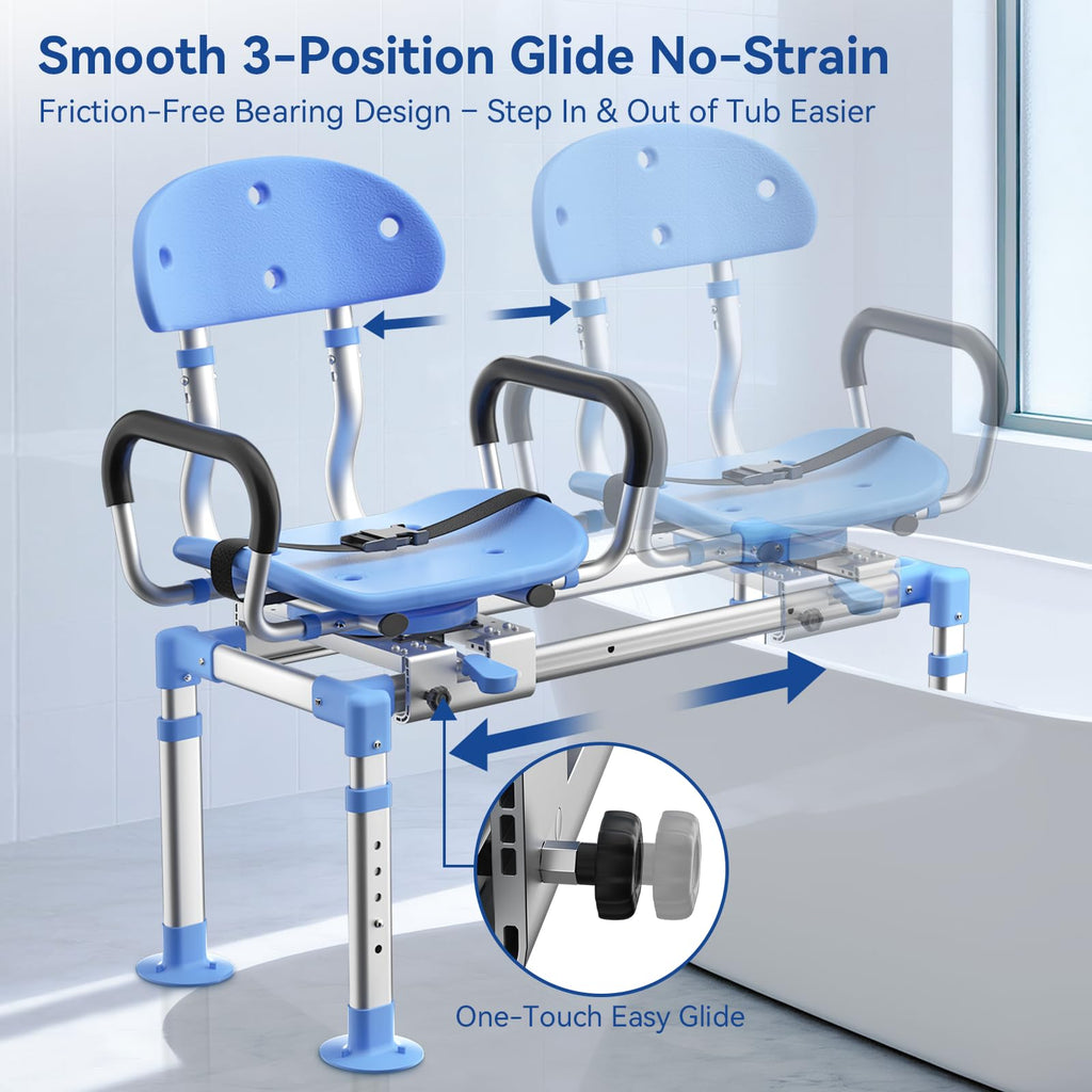 Sliding Shower Chair Tub Transfer Bench N522905