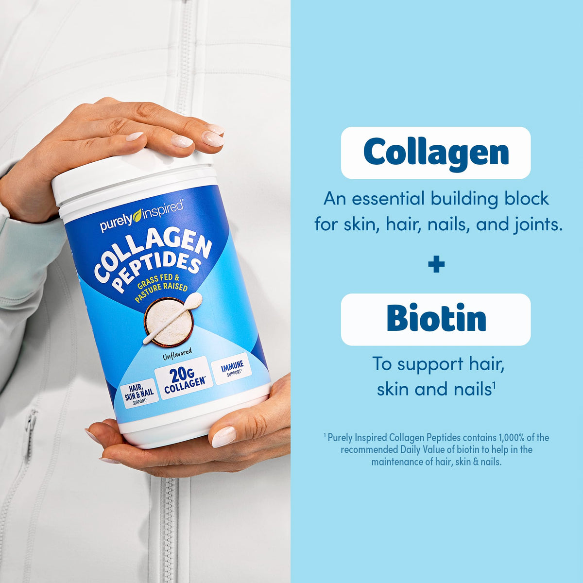Collagen Powder Unflavored 20 Servings Y281