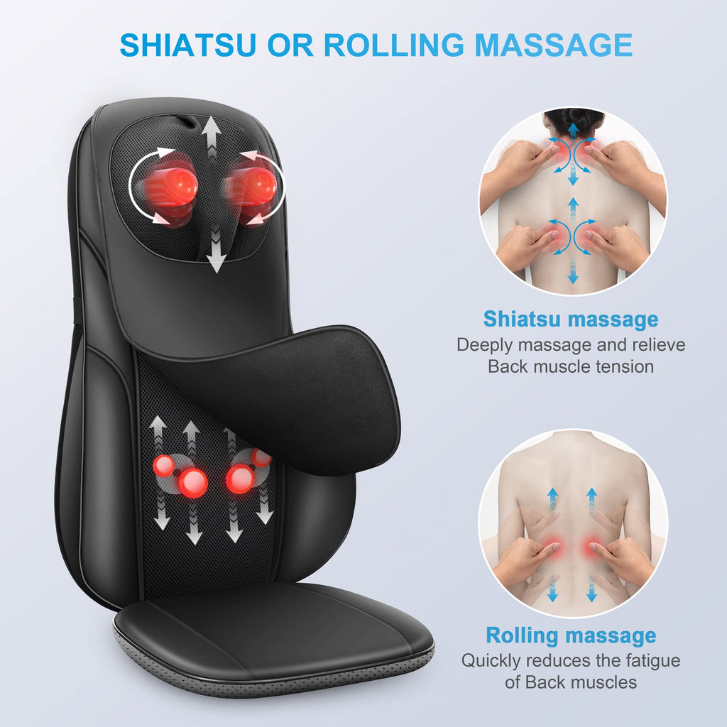 Shiatsu Neck Back Massager with Heat I545050