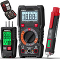 Digital Multimeter Non-Contact Voltage Tester GFCI Outlet Tester Kit W465993
