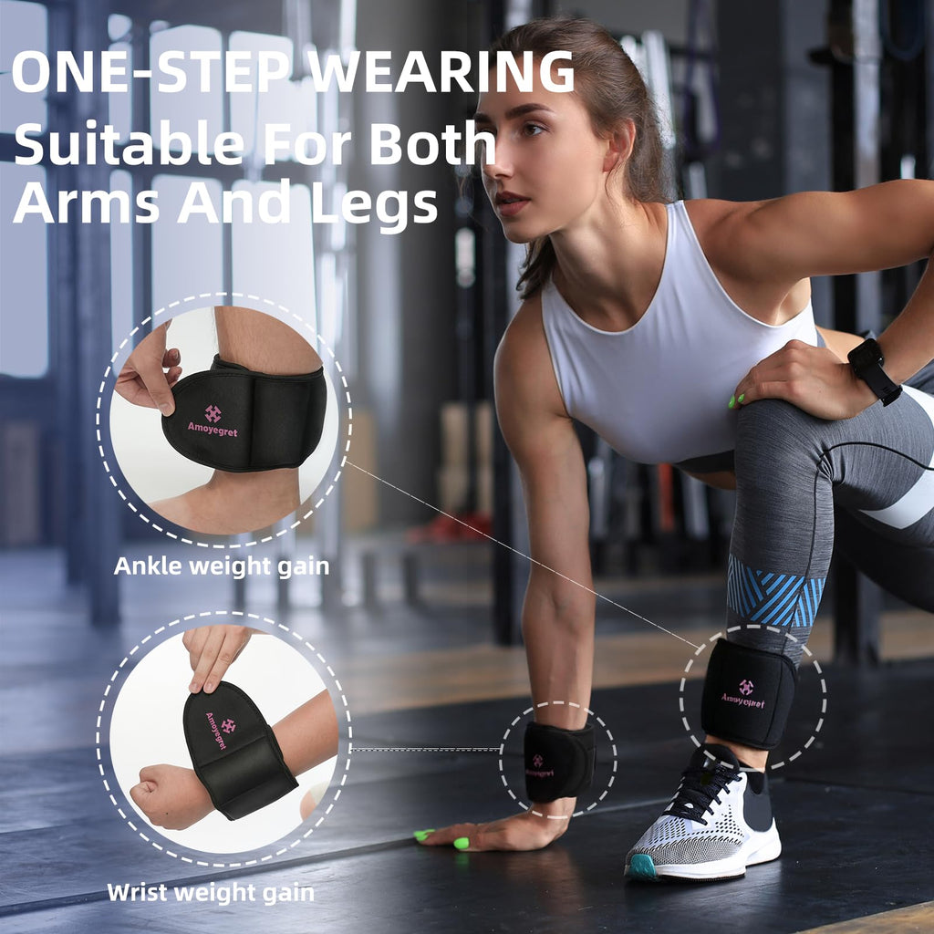 Ankle Weights, Wrist & Leg Weights Set E7967