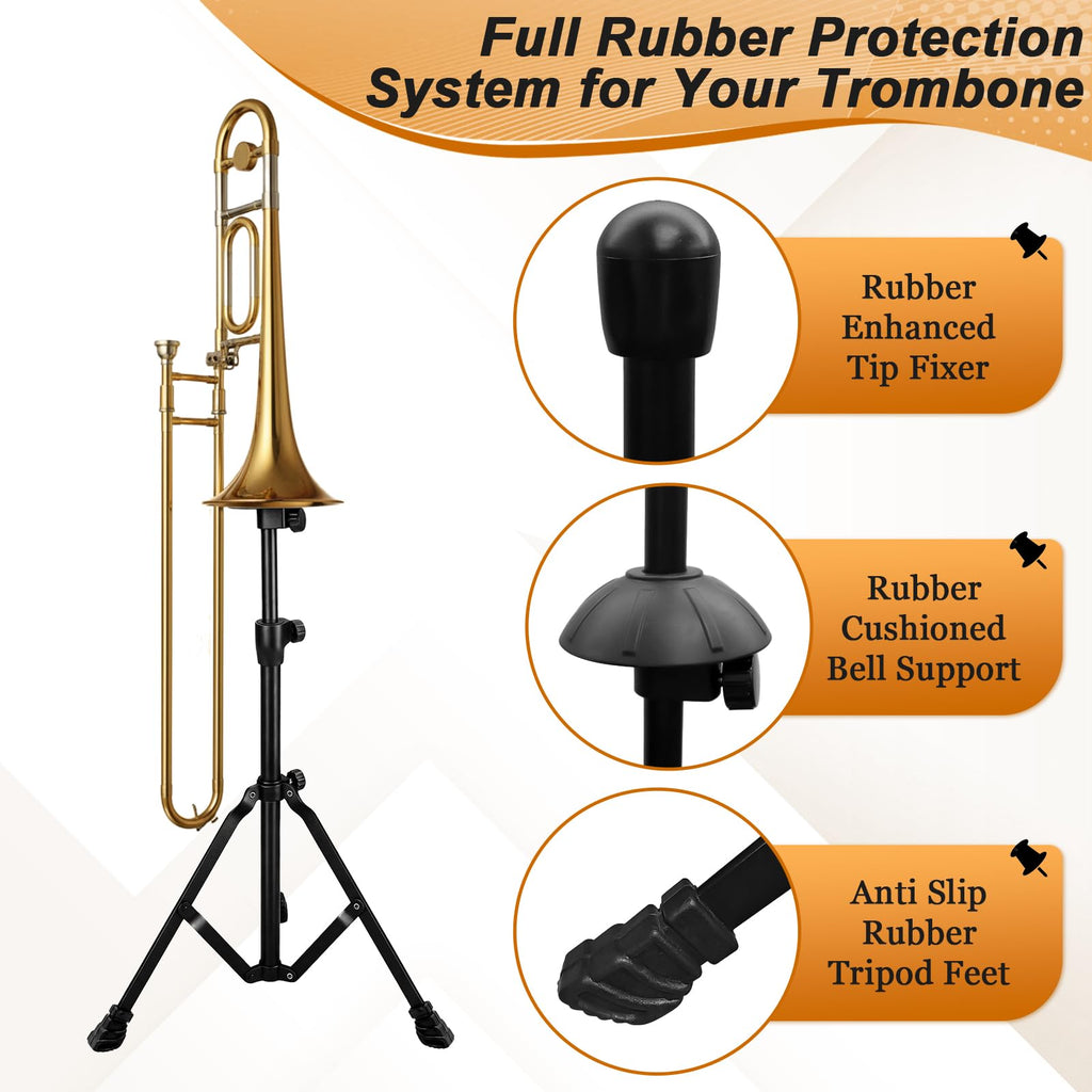 Adjustable Height Retractable Trombone Stand T33253