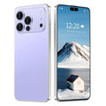 Unlocked Cell Phone 16GB+512GB Smartphone 6.99" HD Screen Android 15 5G 7000mAh (Purple) I3316