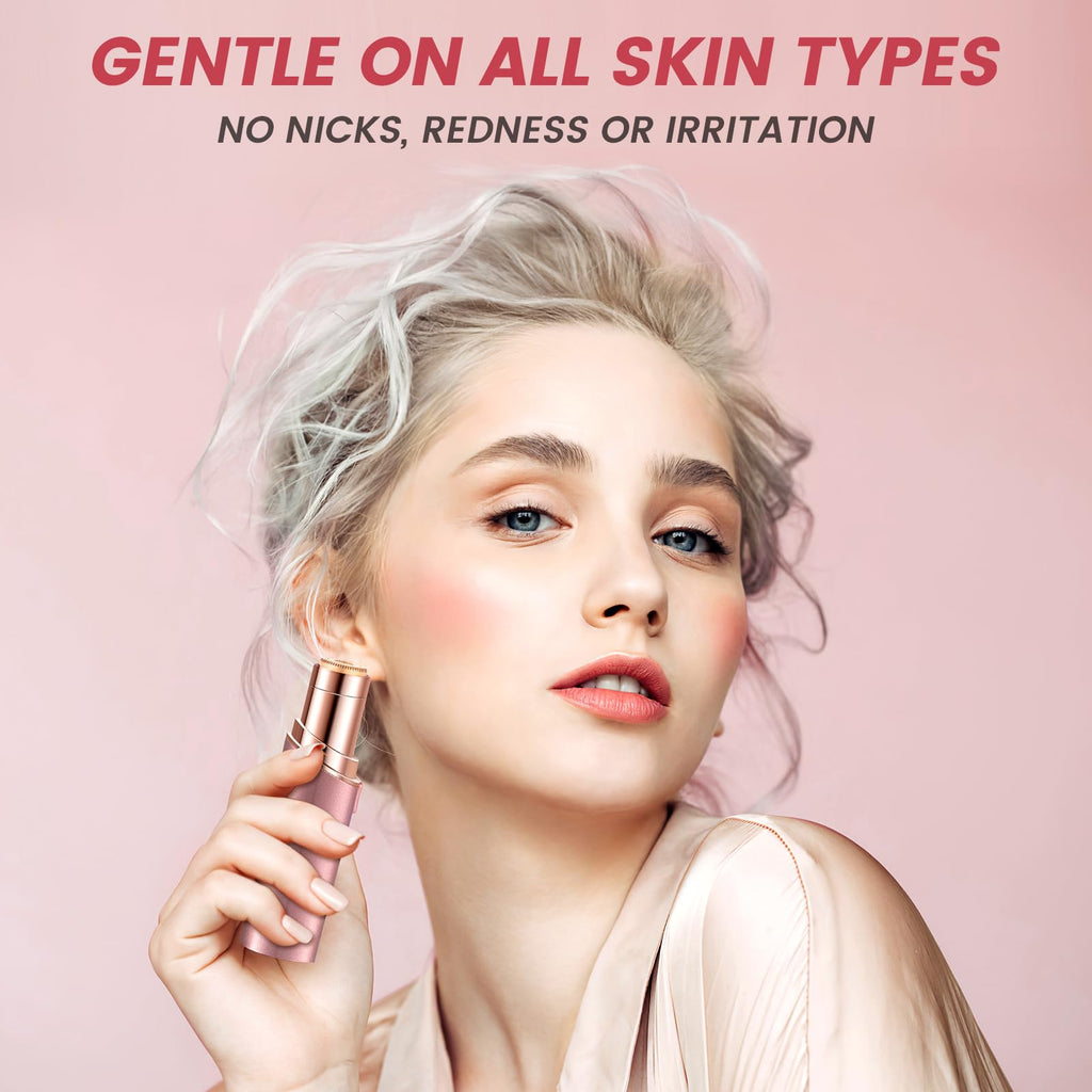 Facial Hair Removal with 4 Replacement Heads R263