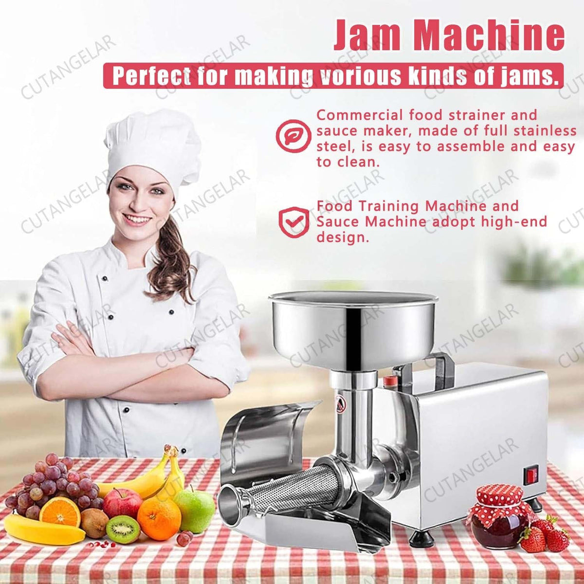 450W Food Grade Stainless Steel Ketchup Maker C20510
