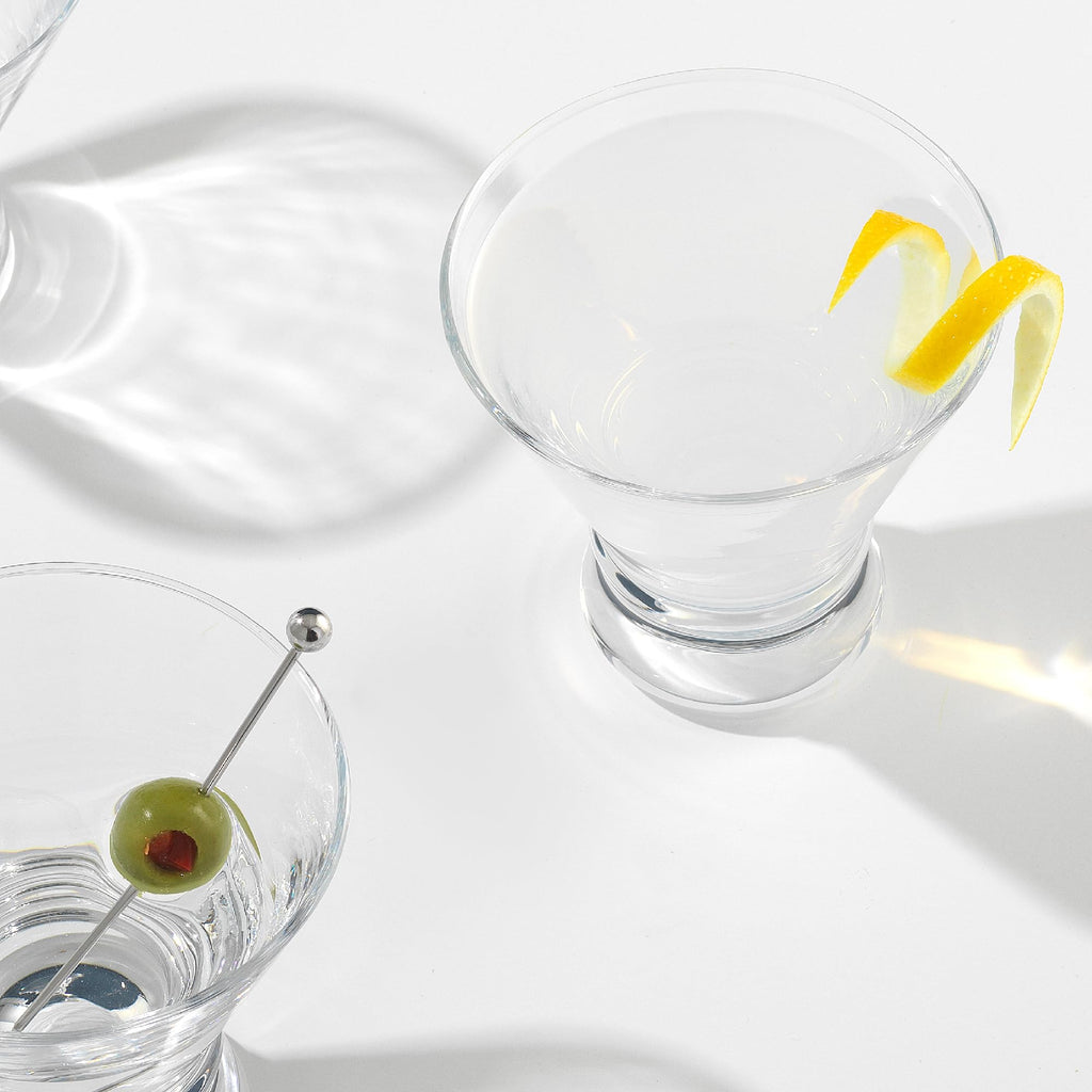 Stemless Martini Glasses Set of 4 E110133