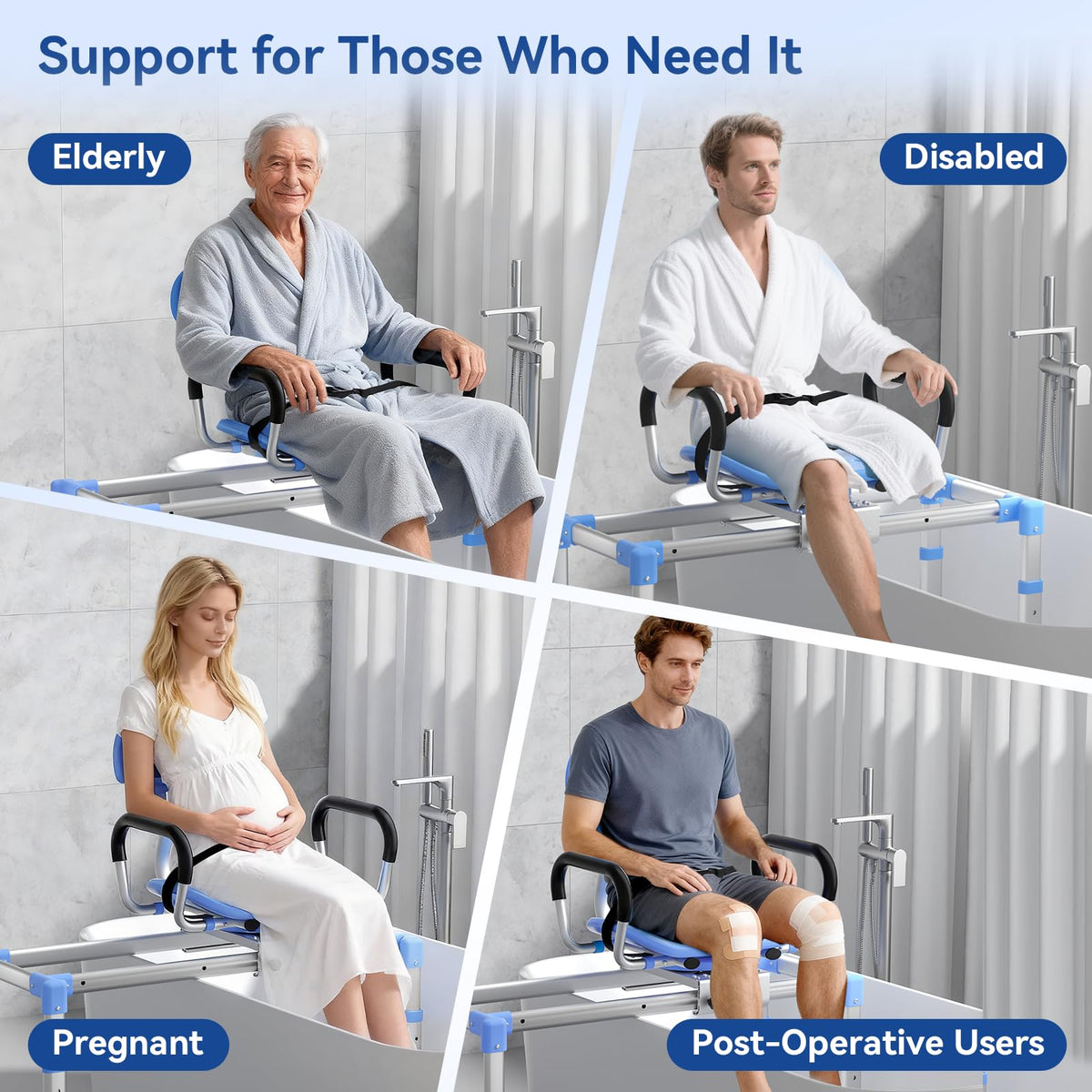 Sliding Shower Chair Tub Transfer Bench N522905