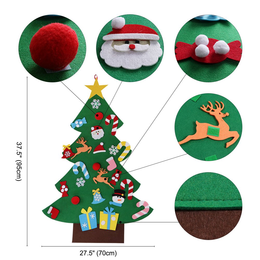 Felt Christmas Tree V5720