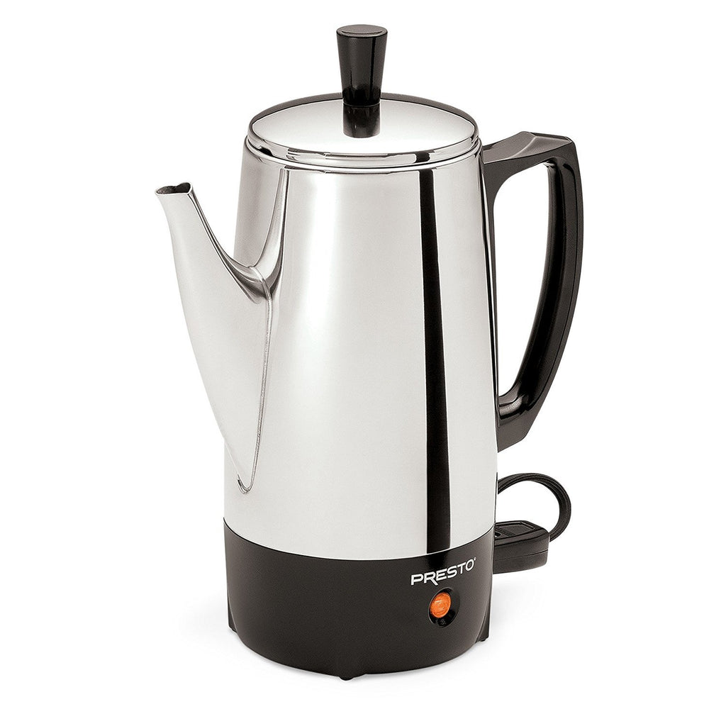 Stainless Steel 6-Cup Electric Coffee Percolator N632
