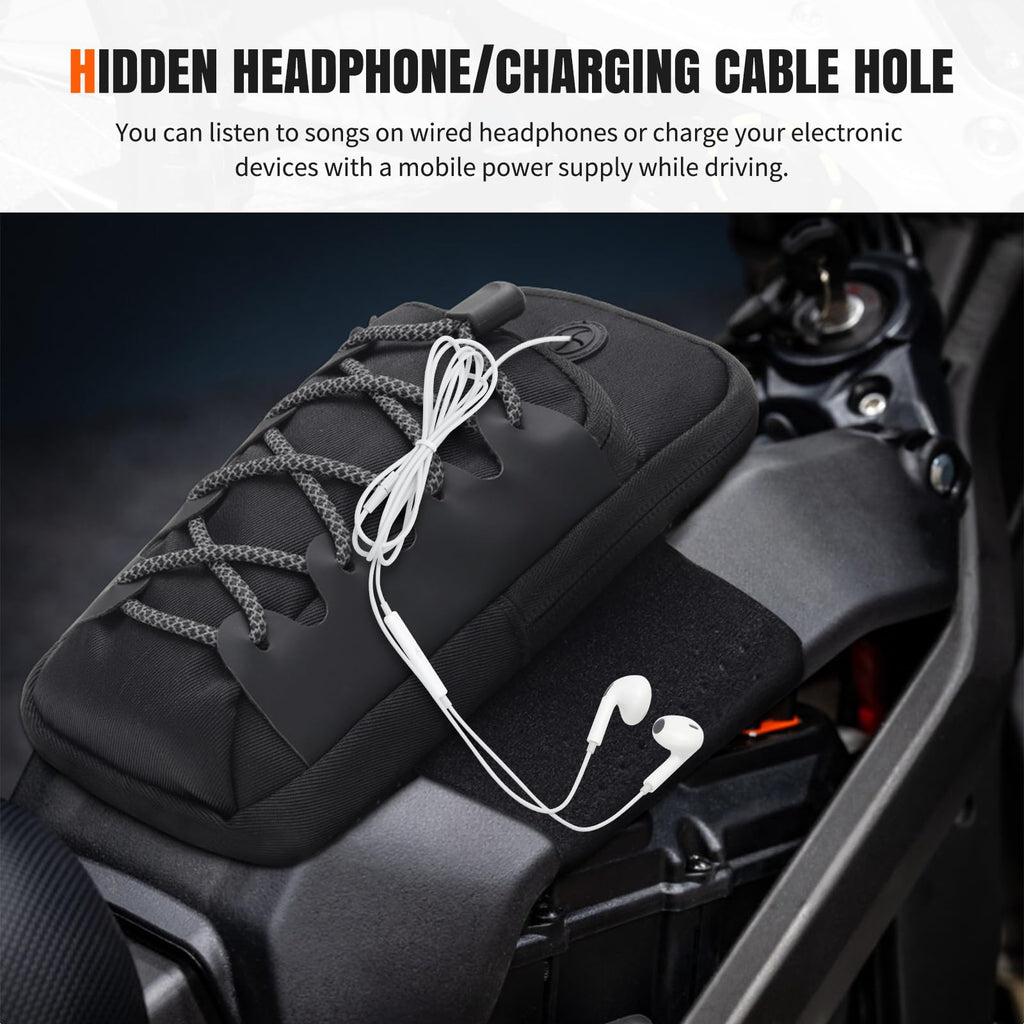 Black Dirt Bike Frame Bag H66846