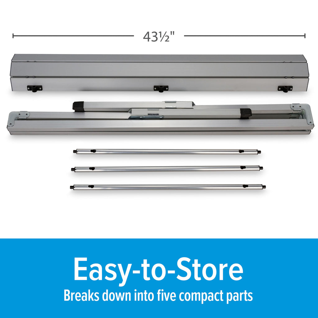 Aluminum Roll-Up Table with Carrying Bag, Seats 4-6 N9610