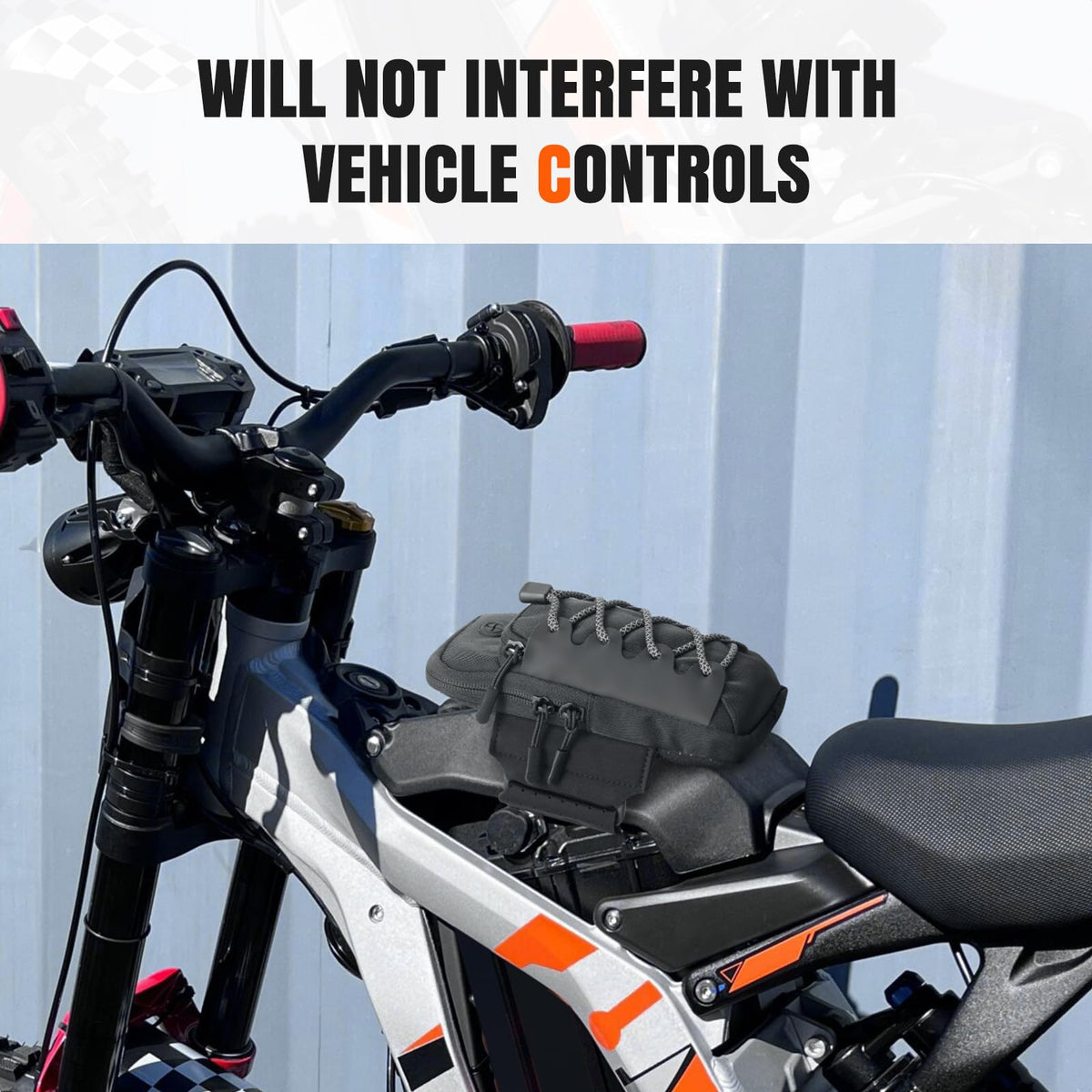 Black Dirt Bike Frame Bag H66846
