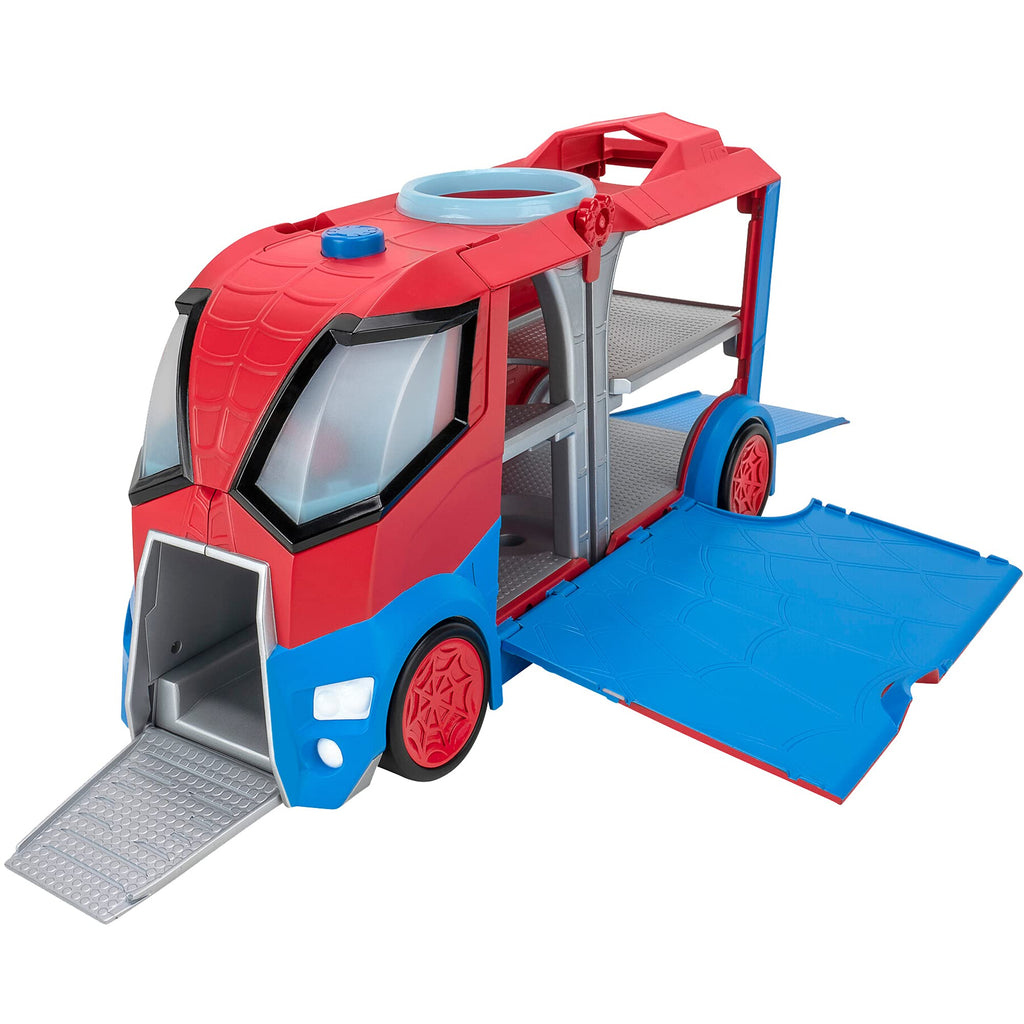 Lights & Sounds Feature Vehicle with 3 Mini Vehicles V51366