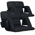 Wide Padded Bleacher Chair with Back Support S284