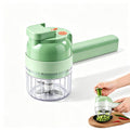 4-In-1 Electric Vegetable Cutter Set O578