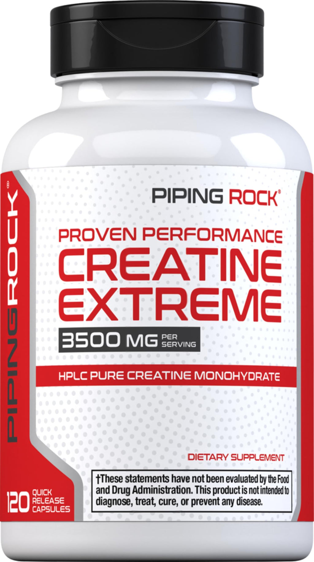Creatine Monohydrate Capsules 3500 mg 120 Pills D52667