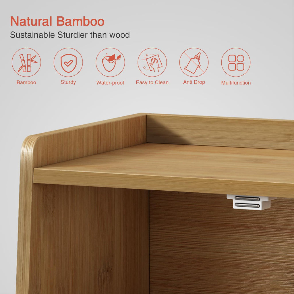 Wood Bread Box with Window D358