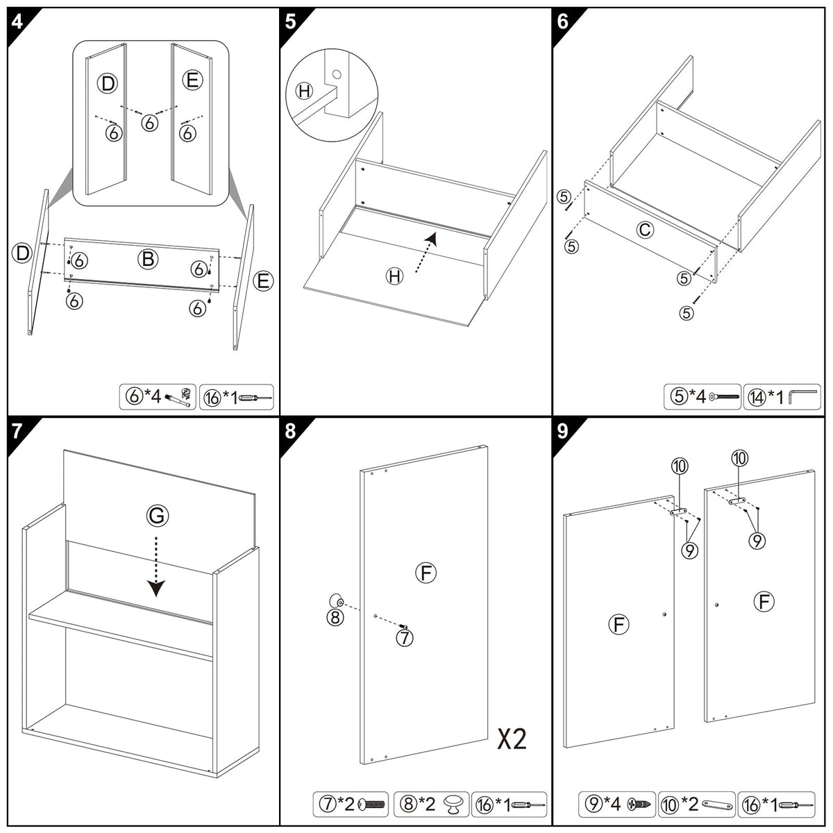 White 2-Door Over The Toilet Storage Cabinet F4634