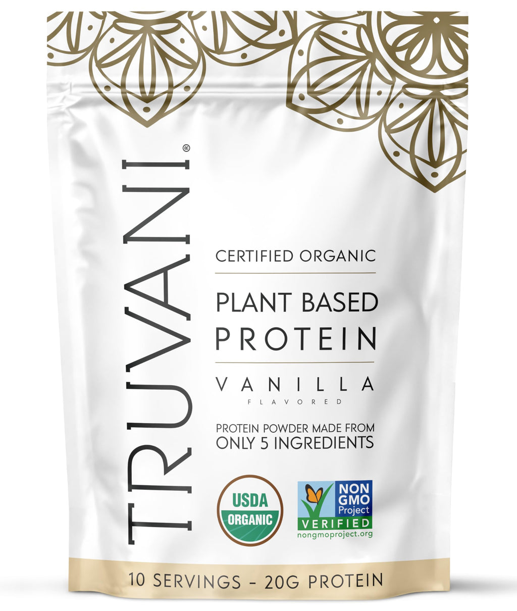 Organic Plant Based Protein Powder Vanilla 10 Servings H1895