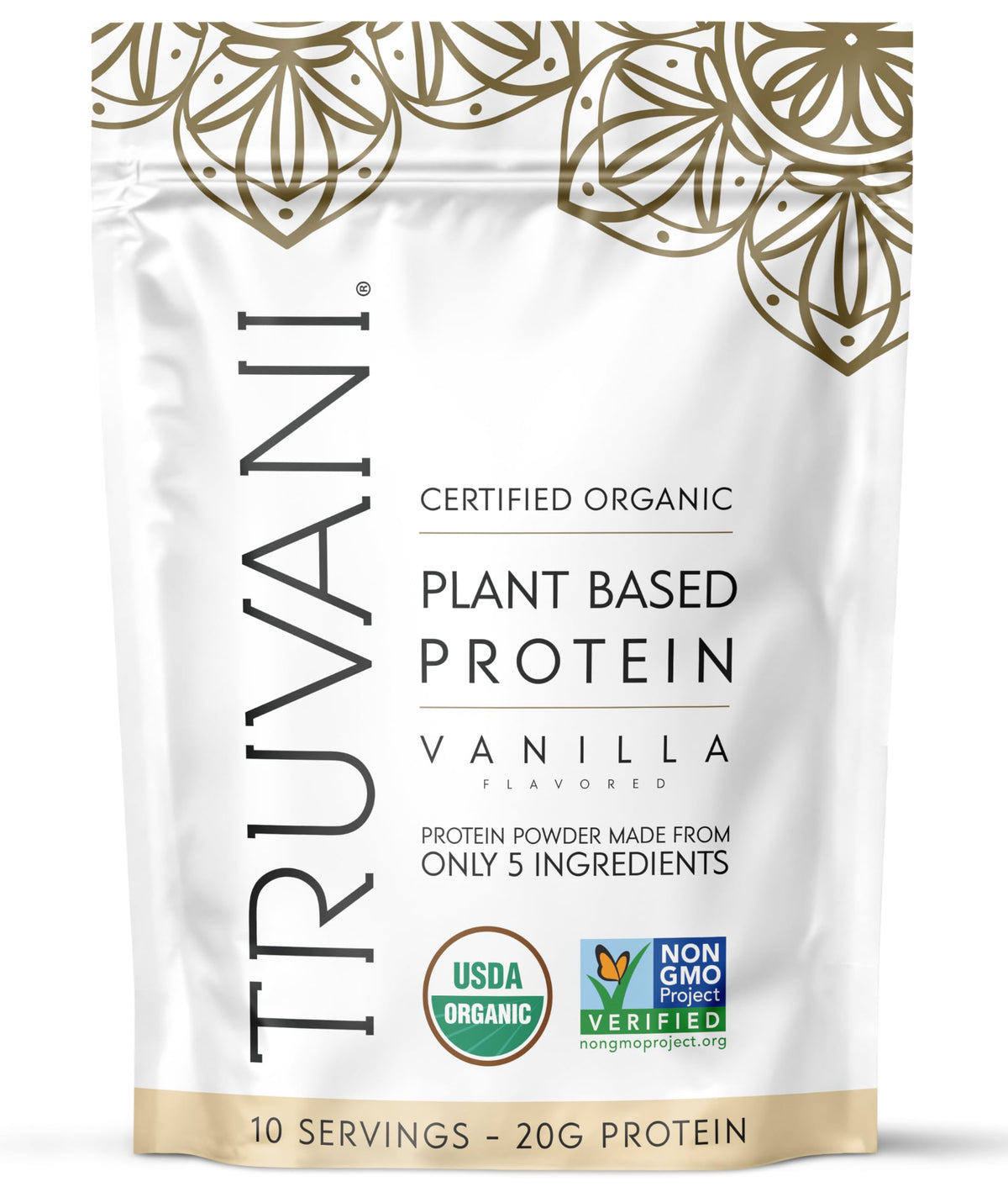 Organic Plant Based Protein Powder Vanilla 10 Servings H1895
