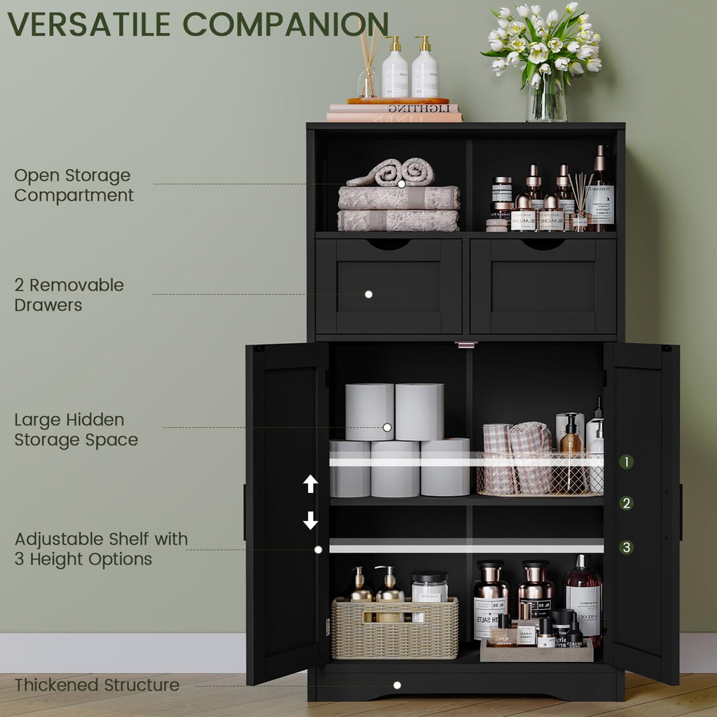 Bathroom Storage Cabinet with 2 Drawers I82344