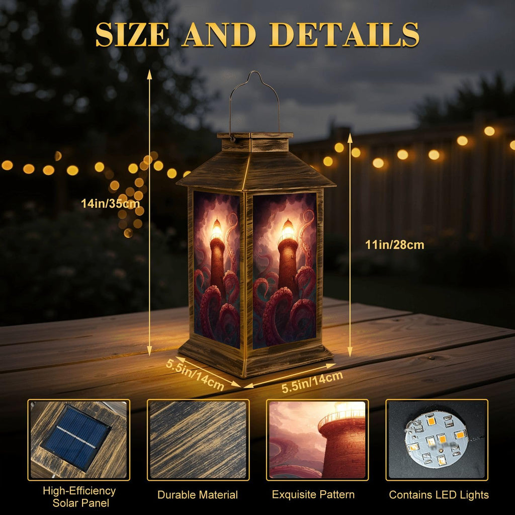 Solar Outdoor Hanging Lantern W6763