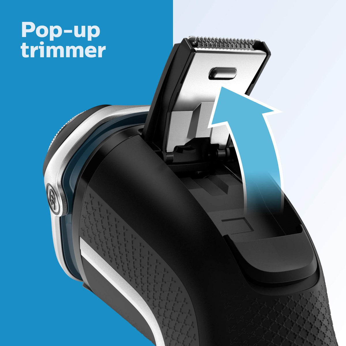 Cordless Rechargeable Wet & Dry Electric Shaver with Pop-up Trimmer R962