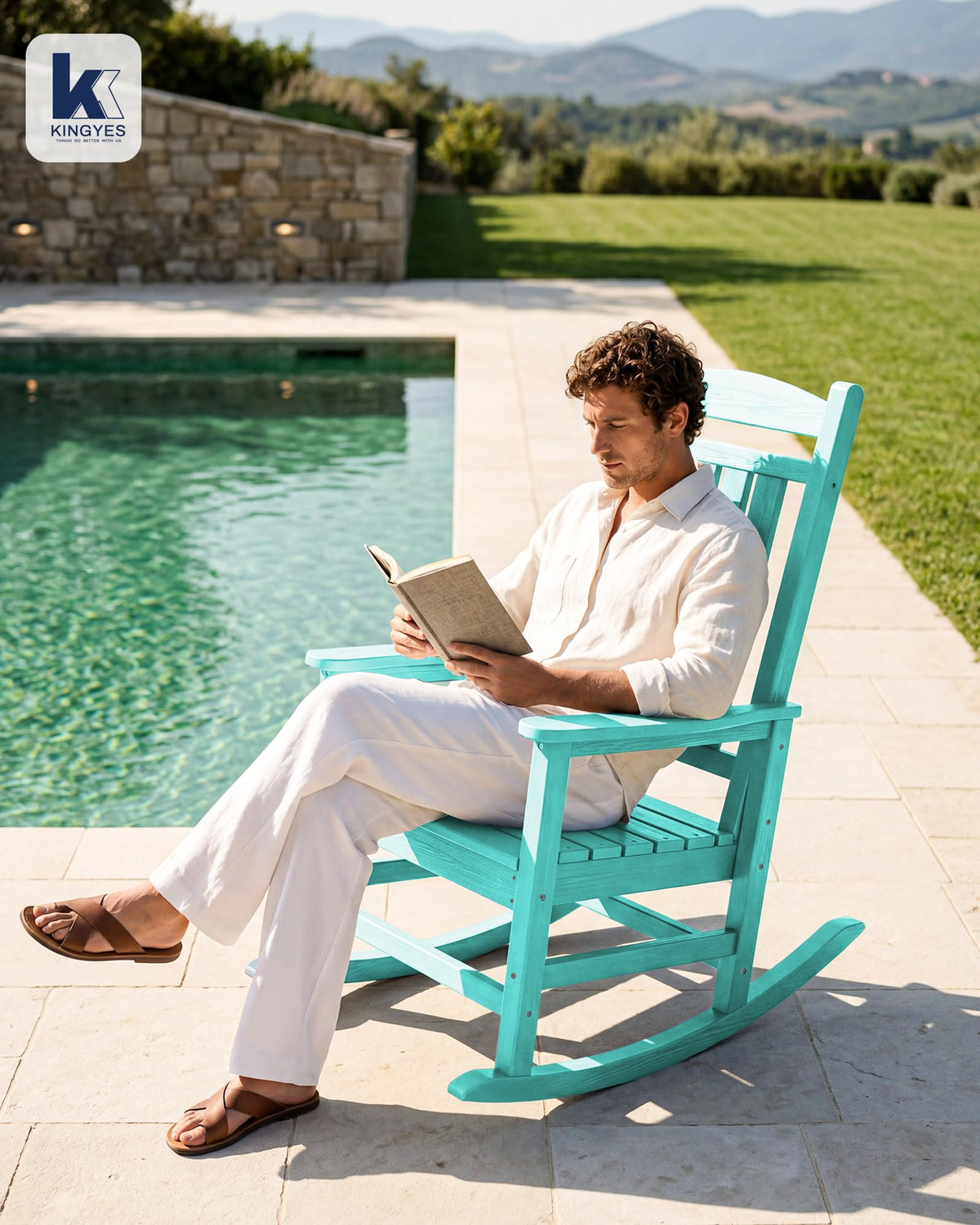 Oversized Outdoor Rocking Chair S622
