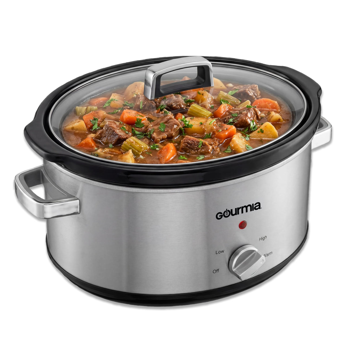 7 Qt Stainless Steel Slow Cooker U499