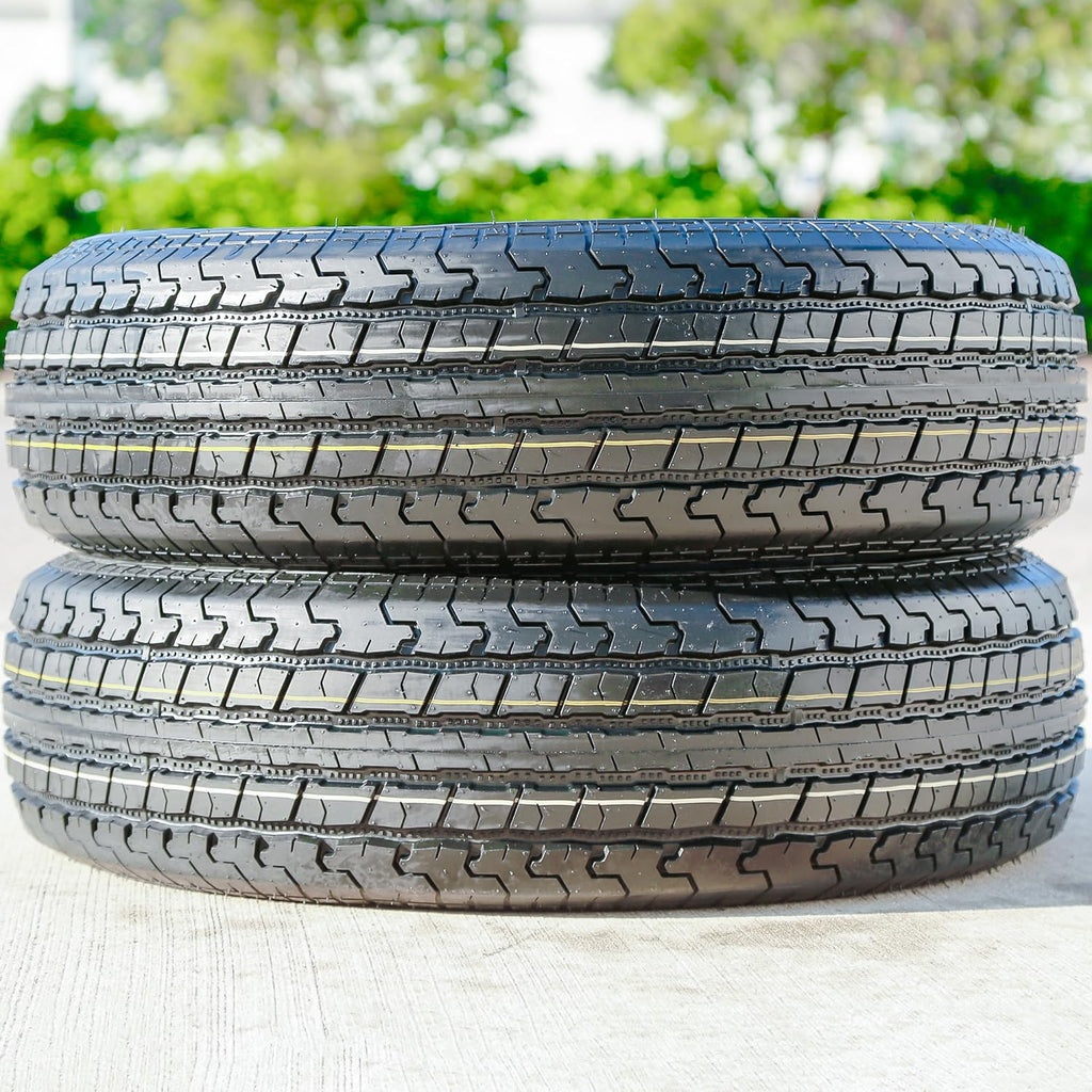 2 x ST205/75R15 All Season 10 Ply Tires C70372