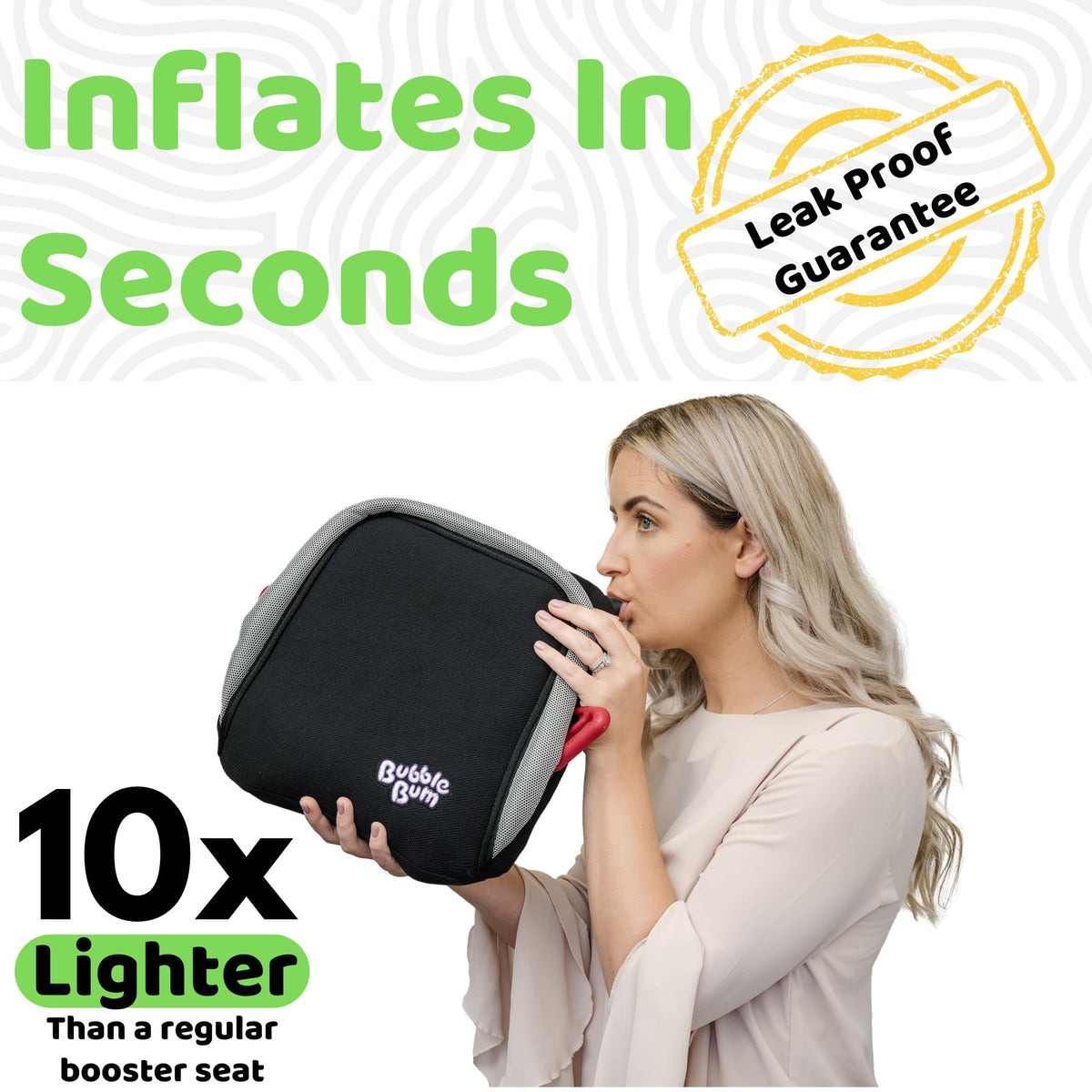 Inflatable Backless Booster Car Seat I16170