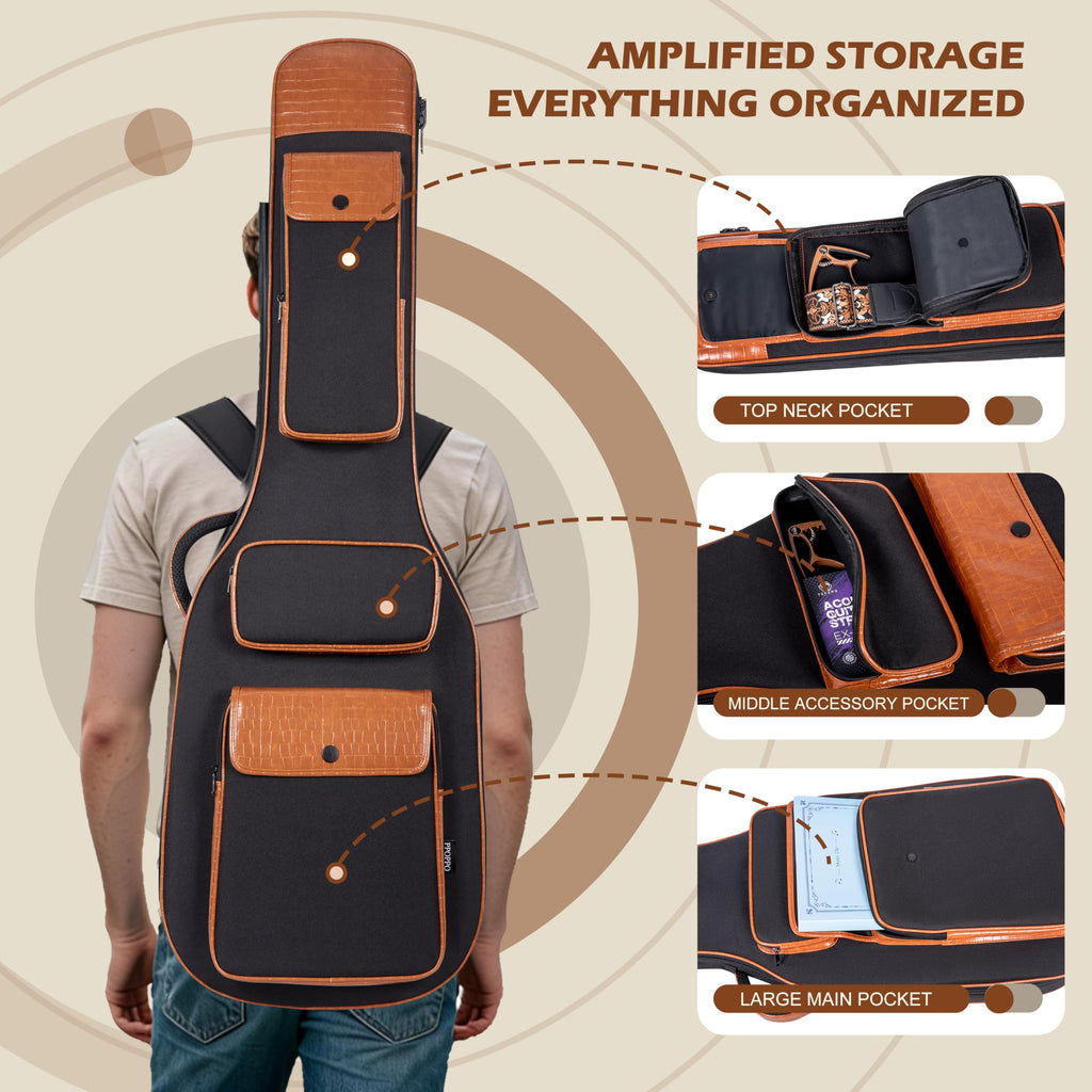 0.5" Thick Padded Bass Gig Bag L7114