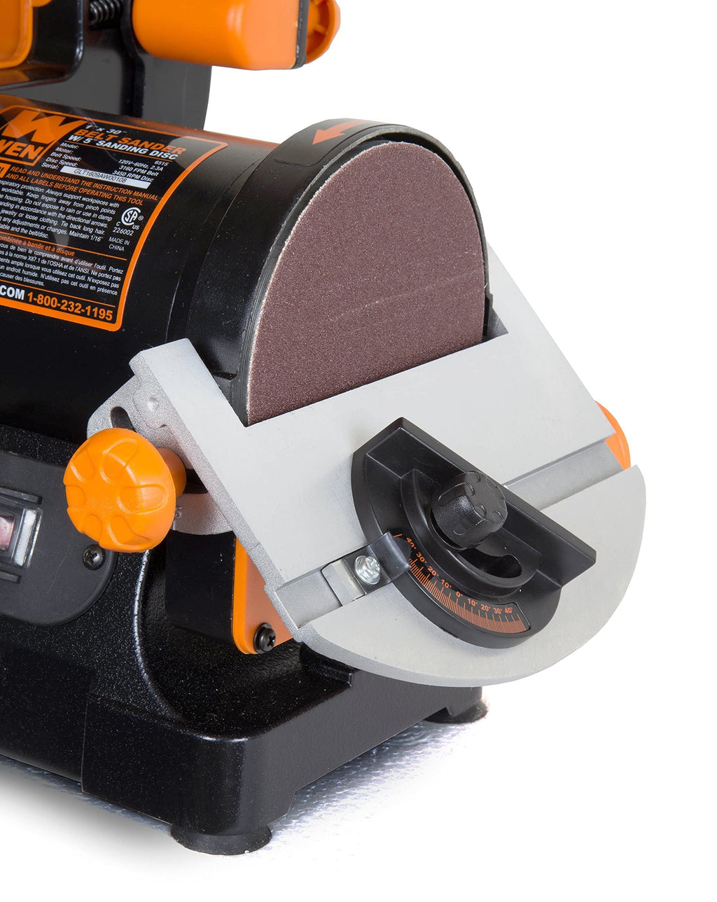 Benchtop Belt and Disc Sander with 1 x 30 in. Belt and 5 in. Sanding Disc A33688