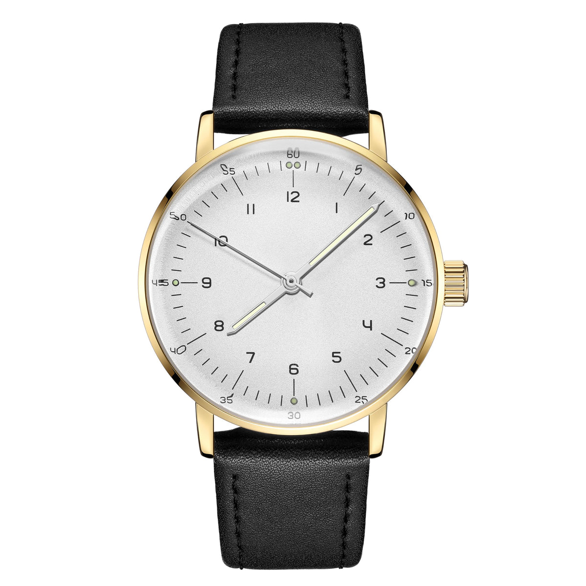 Vintage Mechanical Watch with Domed Glass and 40mm Case L883