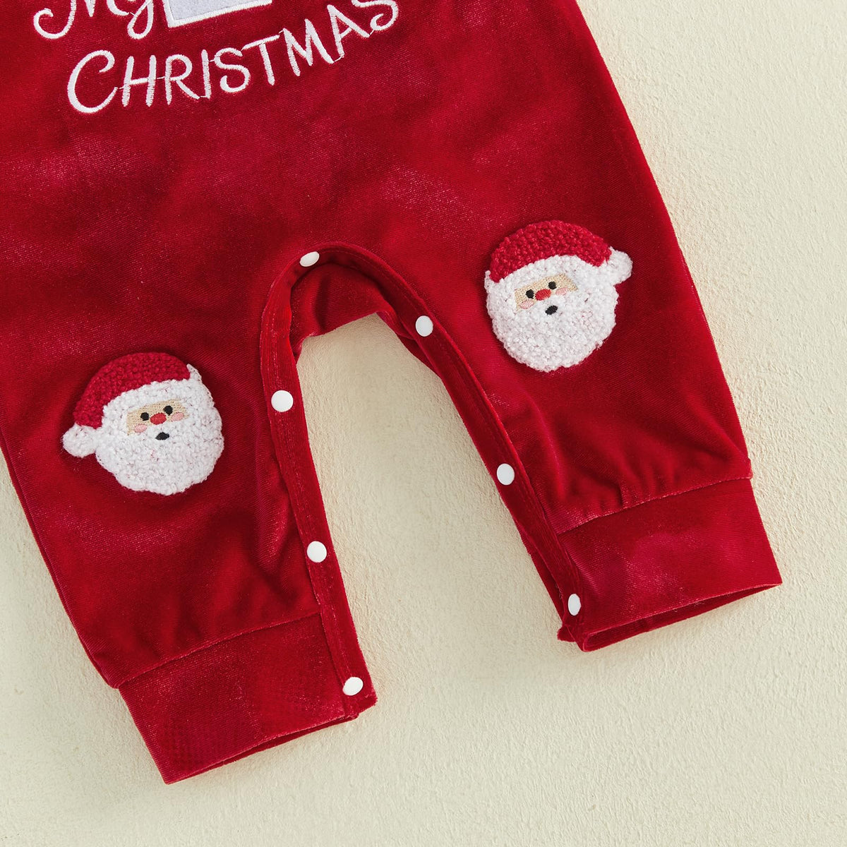 Christmas Baby Boy Outfit Romper Overalls Set Q997