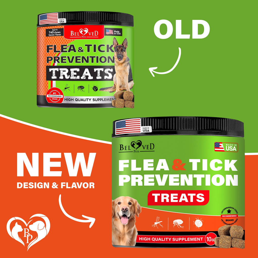 Chewable Flea and Tick Prevention Pills for Dogs H115