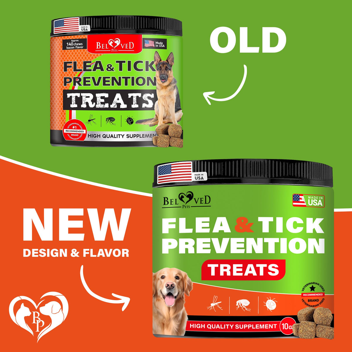 Chewable Flea and Tick Prevention Pills for Dogs H115