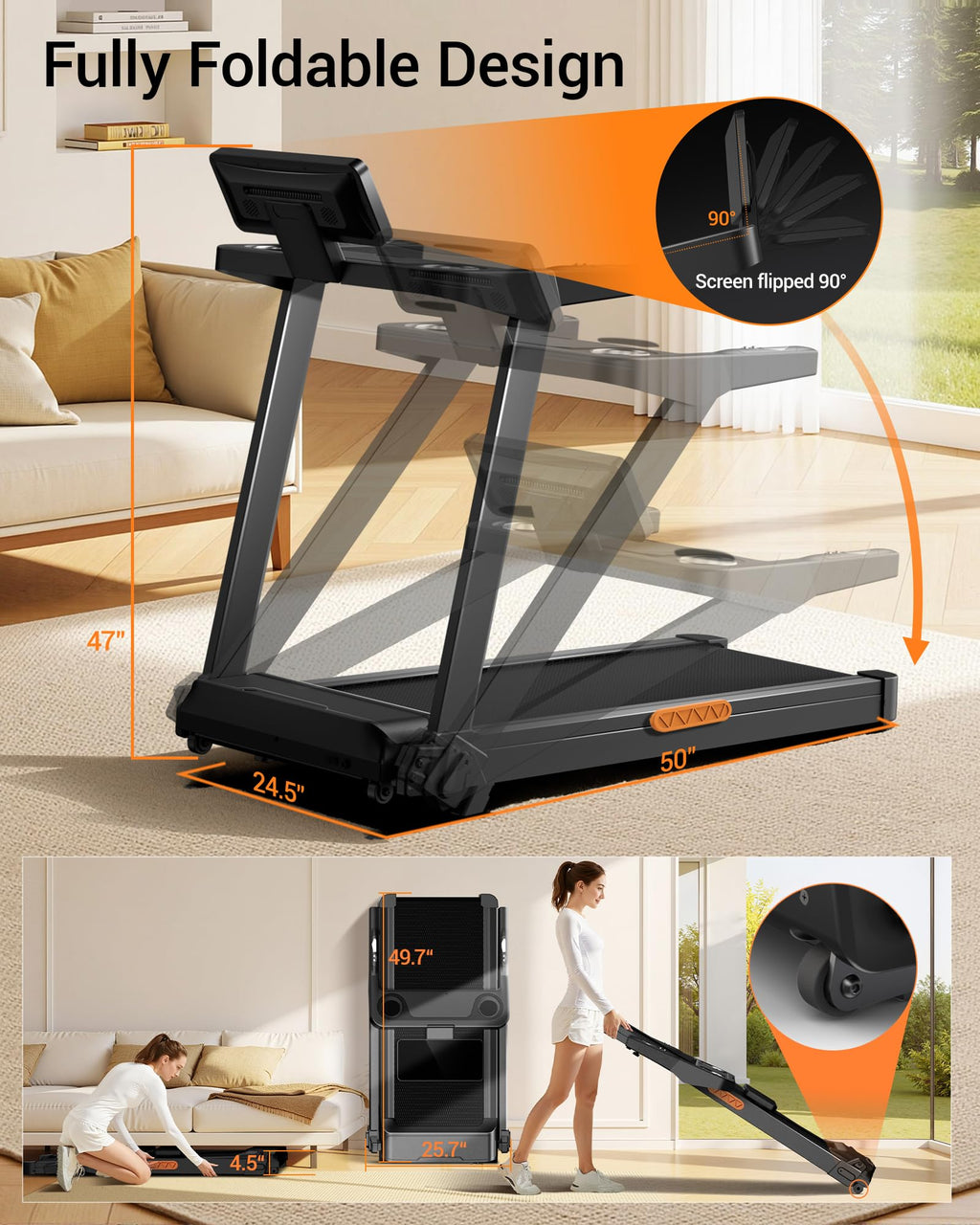 Treadmill with 20% Incline O8092