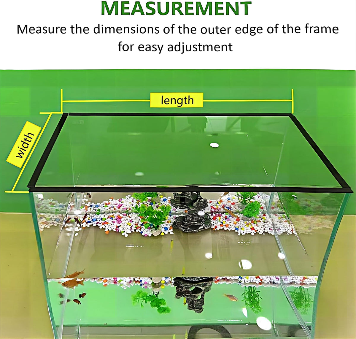 Magnetic Fish Tank Lid Cover G2744