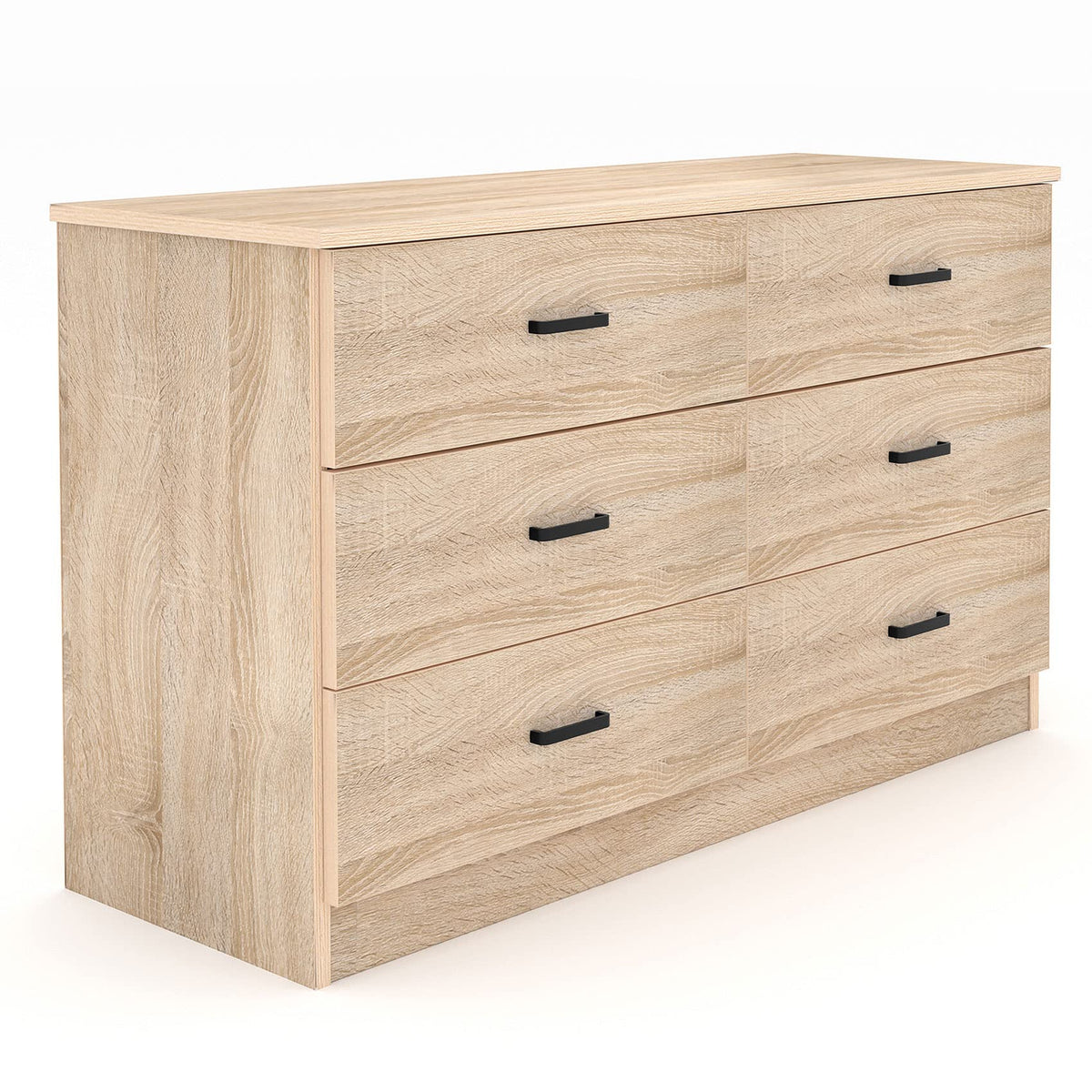 Light Oak 6 Drawer Dresser T363500