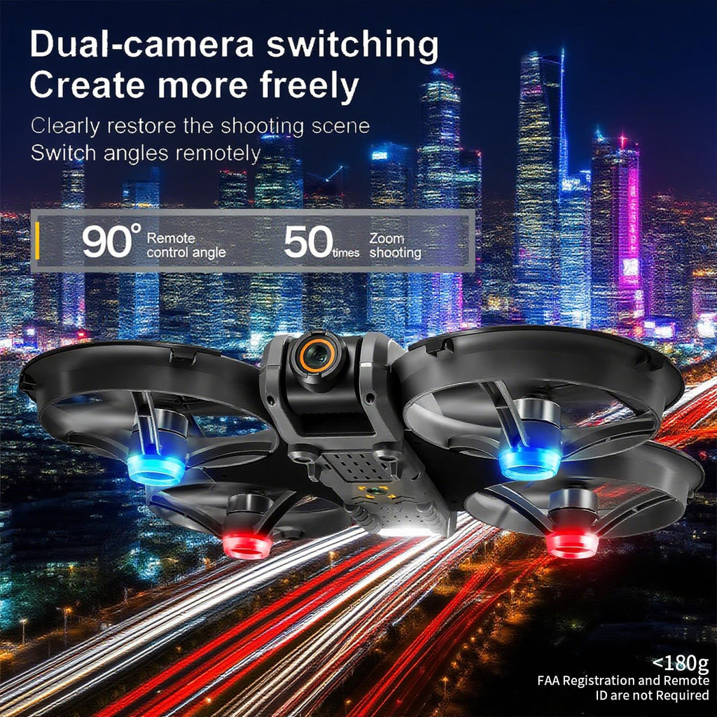 4.5-inch HD Screen Remote Control Drone with 2K Dual Cameras S7134