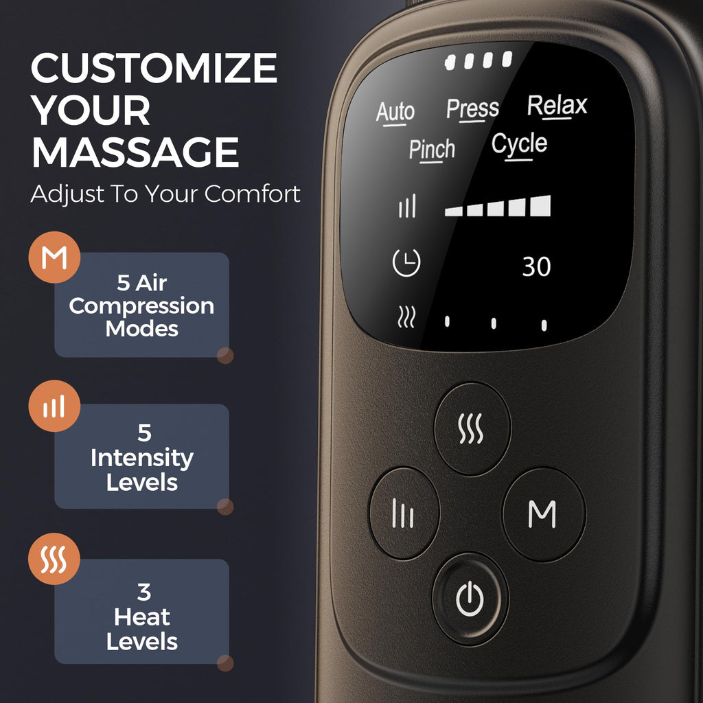 Air Compression Foot and Ankle Massager with Heat X294