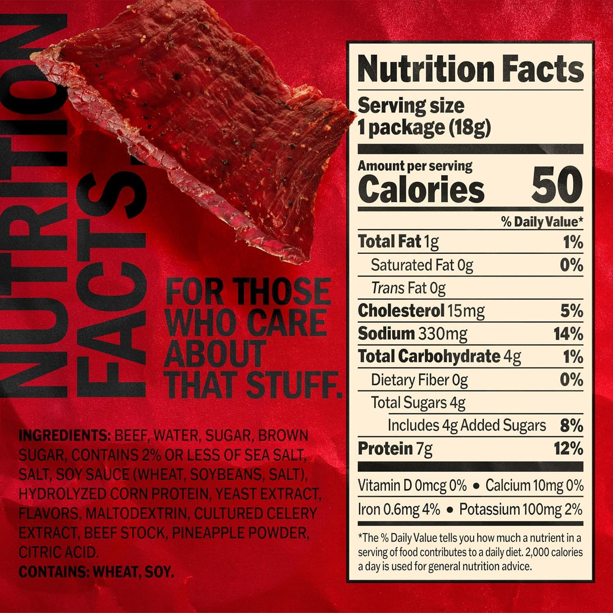 Original Beef Jerky Multipack 5 Pack 0.625 oz A138