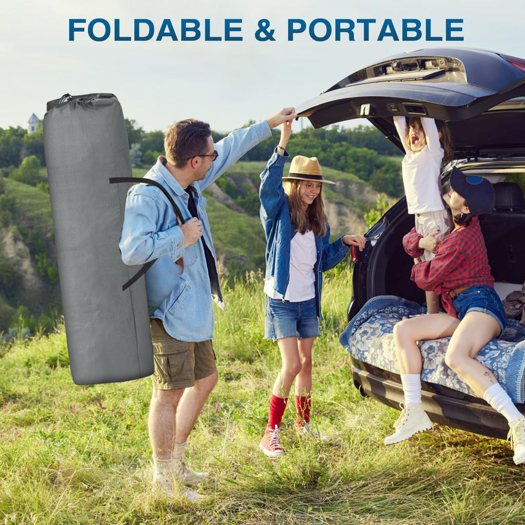 Oversized XXL Folding Camping Cot with Mattress and Pillow C23999