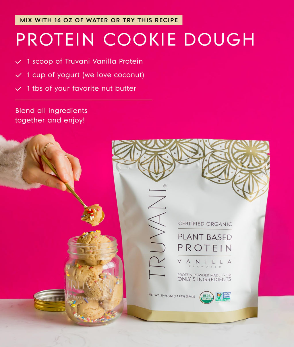 Organic Plant Based Protein Powder Vanilla 10 Servings H1895